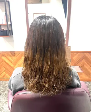 ロング パーマ るりな ARTRUSHのヘアスタイル