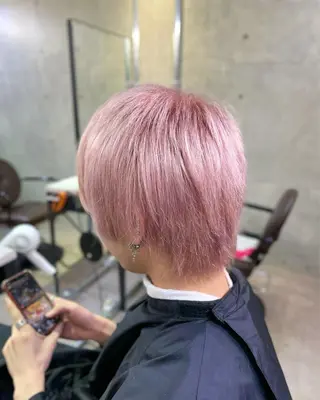 カラー メンズ 髪質改善/ブリーチ /長山遼太郎のヘアスタイル