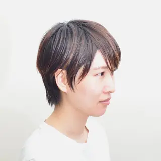 ショート NOON    hair make+happy time所属・🌟NOON🌟 野崎謙吾のヘアスタイル