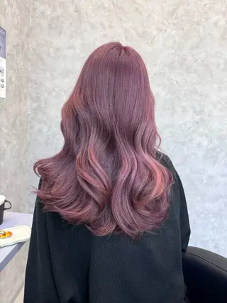 ロング 韓国風カラー🤎 𝒄𝒉𝒊𝒌𝒂のヘアスタイル