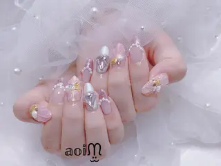 ネイル 葵うさぎ AIのネイルデザイン