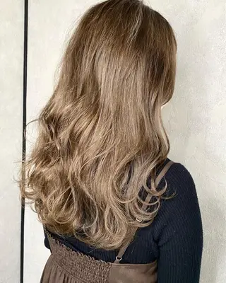 ロング カラー ヘアアレンジ キッズ 成城美容室 YOSHIMURAのヘアスタイル