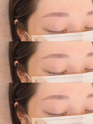 ロング カラー パーマ ヘアアレンジ メンズ キッズ ネイル マツエク・マツパ アイブロウ Cupidトップ アイリスト石川のマツエク・マツパデザイン