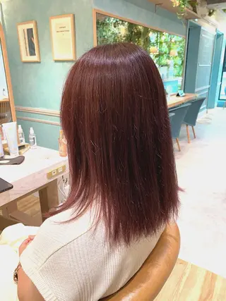 ミディアム 林 飛夕也のヘアスタイル