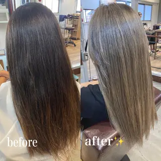 ロング タカツド ユウキのヘアスタイル