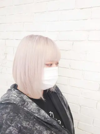 カラー ショート 艶髪✨ブリーチ職人 yasuのヘアスタイル