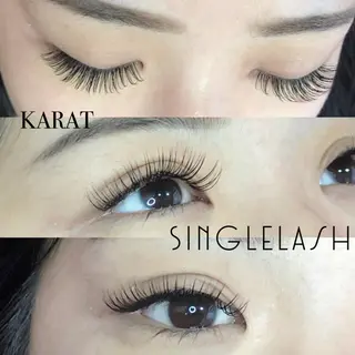 マツエク・マツパ ★KAEDE★伊勢崎 【KARAT】のマツエク・マツパデザイン