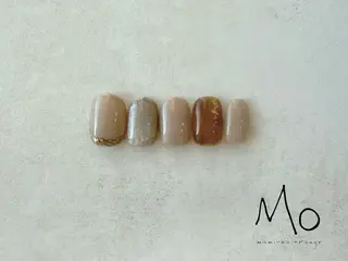 ネイル マミーナオレンジ 須田のネイルデザイン