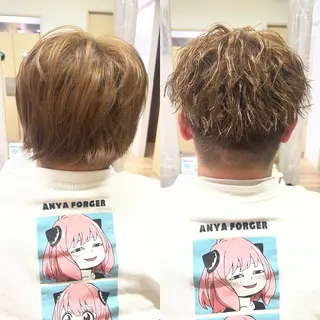 パーマ メンズ 高橋 香奈のヘアスタイル