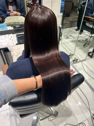 カラー 透明感カラー💙 束感マツエク🪼海月のマツエク・マツパデザイン