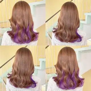 カラー 渋谷:インナーカラー ／🍒エリカ🍒のヘアスタイル
