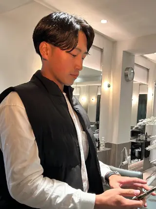 メンズ パーマ 【メンズカット/パー マ✂️】momo🌷のヘアスタイル