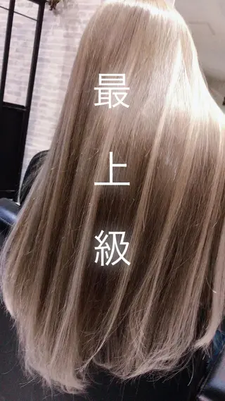 カラー ロング 最高級シールエクステ 💜Fave/あかねのヘアスタイル
