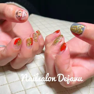 ネイル Nail salon Dejavu 🌿のネイルデザイン