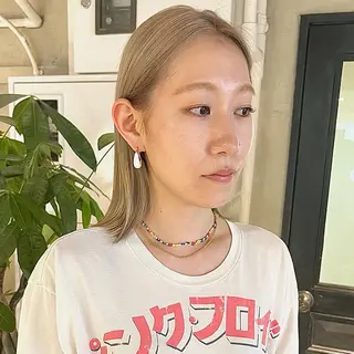 ミディアム カラー 🥃まろやかカラー/ ボブ🥃yujiroのヘアスタイル