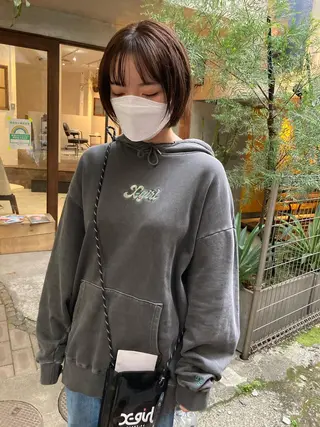 ショート 金田 夏野のヘアスタイル