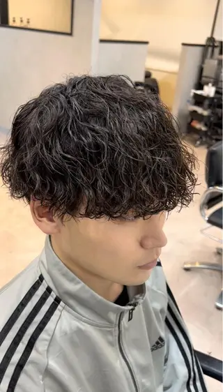 ショート パーマ メンズ メンズStylist 山根慧のヘアスタイル
