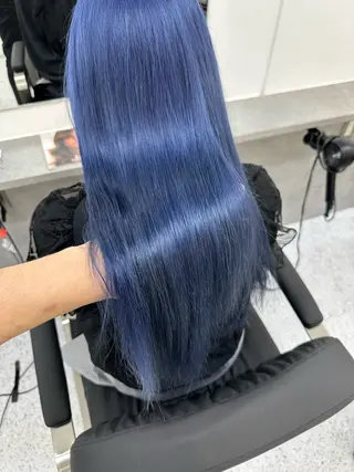 ロング カラー ヘアアレンジ 久米 治仁のヘアスタイル