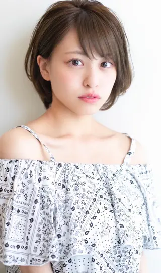 ショート カラー パーマ ヘアアレンジ ネイル マツエク・マツパ 竹内ケンゴ🇰🇷 EIGHT藤沢のヘアスタイル