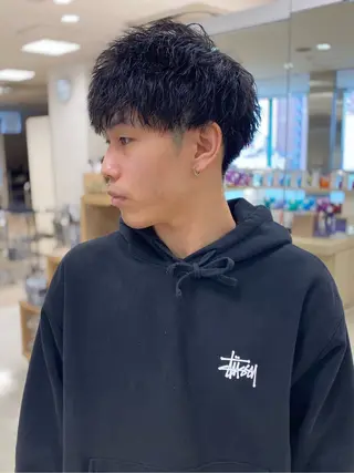 ミディアム パーマ お悩み解決美容師🦚 片山/銀座/有楽町のヘアスタイル