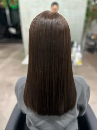 ロング カラー 代表 中島貴志のヘアスタイル