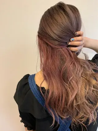 ロング aini上本町 吉元直明のヘアスタイル