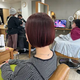 ショート カラー 土井 智哉のヘアスタイル