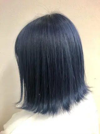 ミディアム カラー ダブルスキルエクステ /羽エクステ白石宇由のヘアスタイル