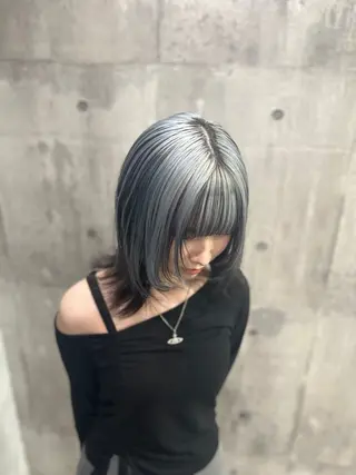 カラー 🎨たくや/レイヤー /艶ハイトーン🎨のヘアスタイル