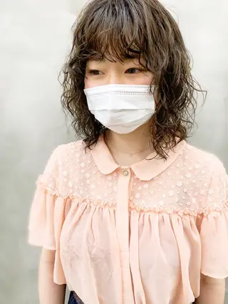 パーマ ヘッドスパ (女性限定)🍋モエのヘアスタイル