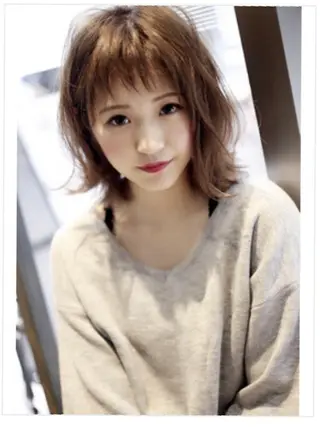 ショート 🇰🇷韓国風艶髪✨ 髪質改善 倉岡しおんのヘアスタイル