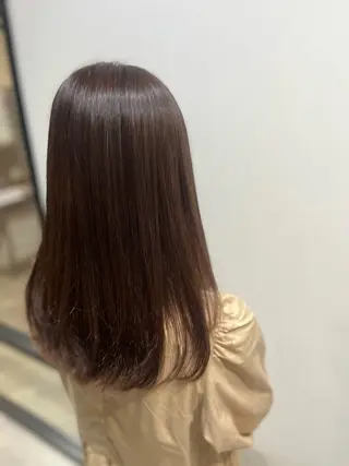 セミロング カラー 🫧ぷる艶カラー🫧 Yuubi🦩のヘアスタイル