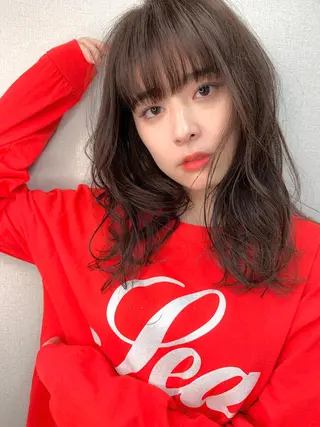 セミロング カラー ✨上品レディーなヘア スタイルへ✨髙木諒也のヘアスタイル