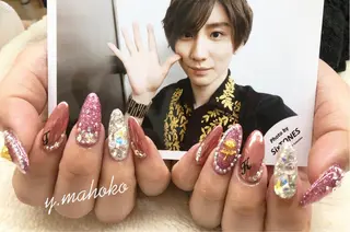 ネイル パラジェル有/ 長さだし/mahoのネイルデザイン