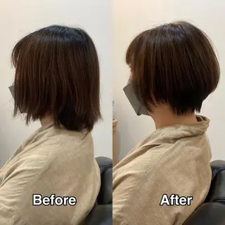 ショート 濱本 浩安のヘアスタイル