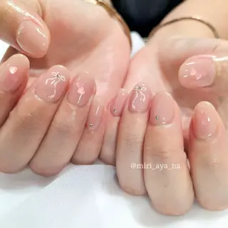 ネイル 新宿代々木/ちゅるん キレイめ/miriのネイルデザイン