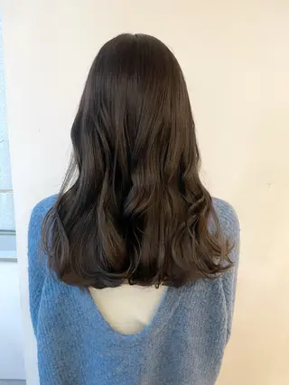 ロング ✨透明感ケアカラー✨ 長野ゆきなのヘアスタイル