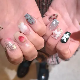 ネイル Nail mood デザイン持ち込みokのネイルデザイン