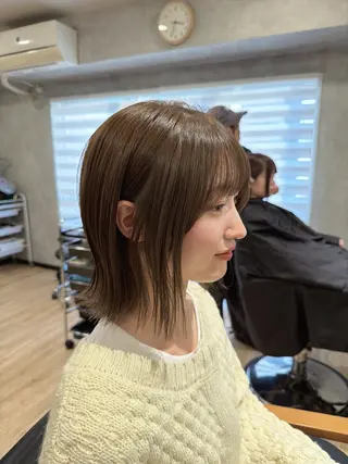 ショート カラー トレンド透明感カラー ☘️大貫 昂涼🐹のヘアスタイル