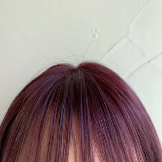 ミディアム カラー 山下 千明のヘアスタイル