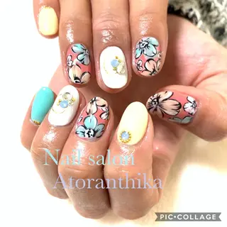 ネイル Nail salon ✩ アトランティカのネイルデザイン