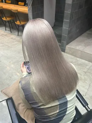 カラー 🎀艶ハイトーン特化 🎀セナのヘアスタイル