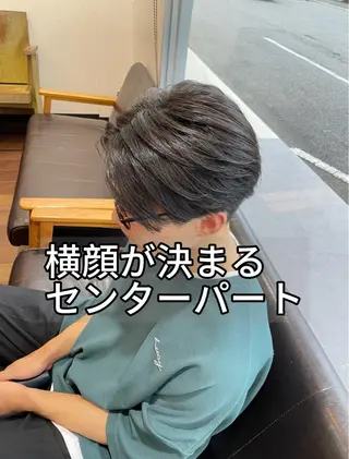ショート メンズ 朝セット楽！指名多数 メンズ特化/黒部由徒のヘアスタイル