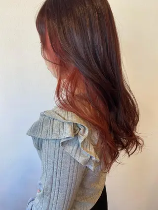 ロング カラー ダメージレスサロン✨ kayo🌱のヘアスタイル