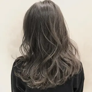 セミロング カラー パーマ ヘアアレンジ 酸性縮毛矯正のプロ 杉山玲介のヘアスタイル