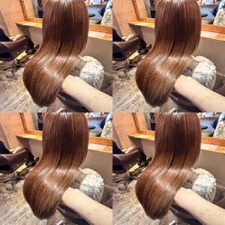 ロング カラー 店長✨髪質改善✖️ 透明感カラー／純大のヘアスタイル