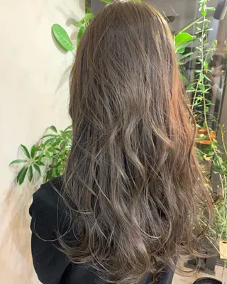 ロング カラー 心斎橋韓国ボブ 好原良真のヘアスタイル