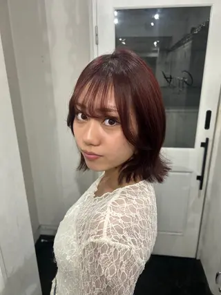 ショート カラー 👾毎日盛れる♡ 艶カラー♡👾リノのヘアスタイル