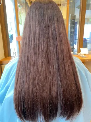 ロング カラー パーマ ヘアアレンジ メンズ キッズ ネイル マツエク・マツパ 🌈髪質改善・美髪矯 正・平野瀬乃🌈のヘアスタイル