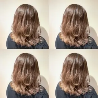 ミディアム ✨縮毛矯正✖︎顔周り レイヤー✨ナカムラのヘアスタイル